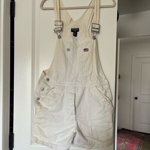Vintage Ralph Lauren white Short Overalls